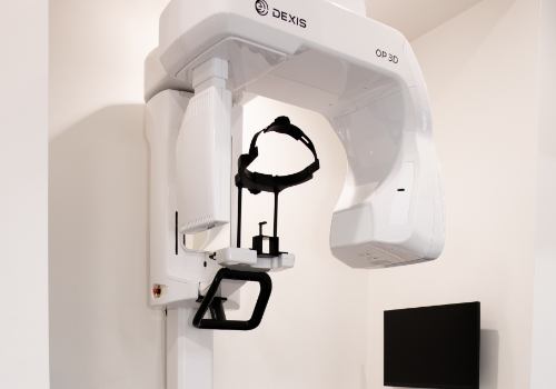Cone beam C T scanner in dental office