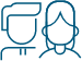 Icon of man and woman